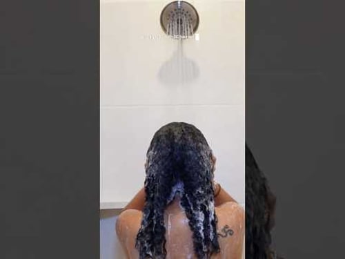 Trying Korean Hair care on 3c Hair #washday #3chair #curlyhair #naturalhaircare