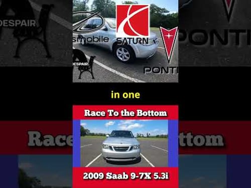 Saab 97x 5.3i The only good GM SUV they made, because they didn't make it #saab #cars