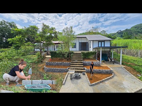 Front Yard Transformation Begins | Building a Peaceful Home by Myself