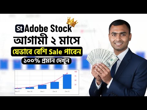 Adobe Stock এ ২ মাসে যেভাবে Sale বাড়াবেন How to Increase Sales in Adobe Stock