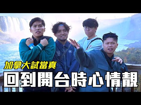 加拿大試當真Vlog|回到開台時心情靚|試當真