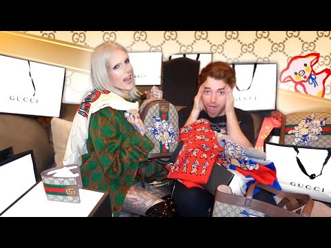 Surprising Shane Dawson w. $15,000 Gucci Makeover
