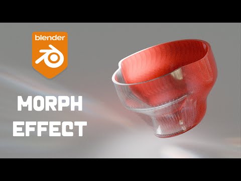 Morph Effect Between Two Objects in Blender 4.4
