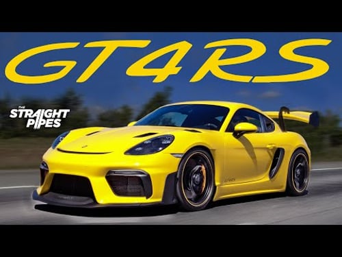 BEST PORSCHE? 2022 Porsche Cayman GT4 RS Review