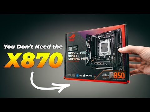 BEST 'Budget' AM5 itx motherboard for Ryzen 9000! - ASUS ROG RTX B850-i Strix