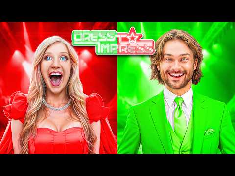 ONE COLOR Dress To Impress In Real Life!