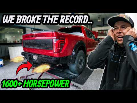 The World’s Most Powerful Ford Raptor R… 1,600+ HP on Dyno