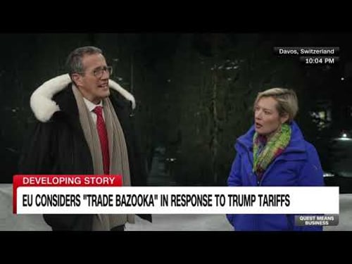 Financial Times columnist Gillian Tett on the possibility of a European 'trade bazooka'