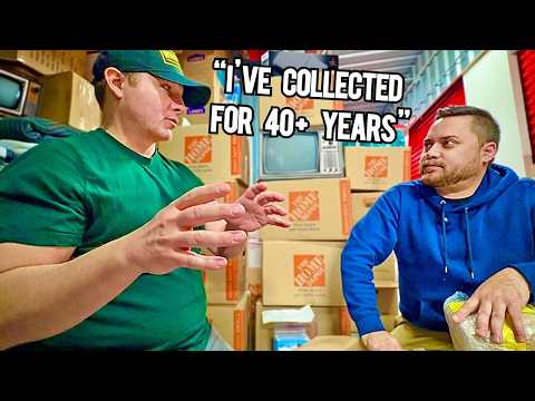 Buying from a Video Game Hoarder's Storage Unit (40+ Years of Collecting)