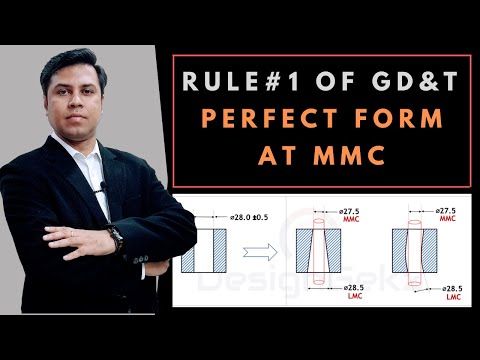 GD&T: Rule #1 in GD&T for Size Tolerance | Kevin Kutto | Designgekz
