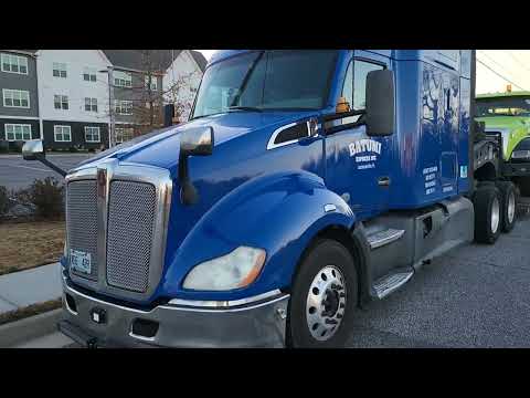 Дальнобой США. Перегрузился в Верджинии, a ящик разбитый.