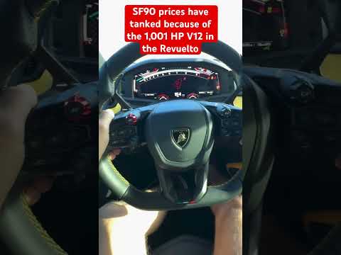 Ferrari SF90 prices have tanked because people want a screaming V12!