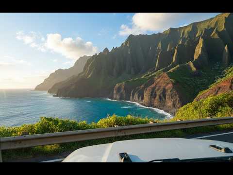 Driving Kauai: Waimea Highlands to Wailua Falls & KalapakΔ« Beach