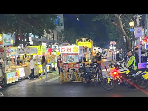东莞夜晚的街头-東莞夜生活