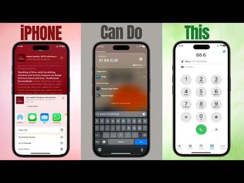iOS 18, phone app and podcast Can Do That Now!