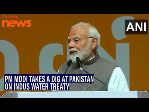 PM Modi takes a dig at Pakistan on Indus Water Treaty; 'Only opened small gates yet, there is flood'