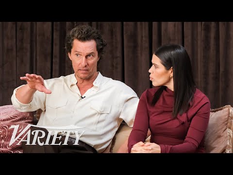 Matthew McConaughey and America Ferrera on the true story of "The Lost Bus" | Variety Studio at TIFF