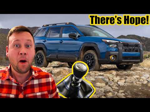 Subaru is Actually Considering Making A Manual SUV Again!