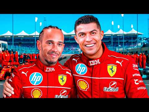 F1 Drivers Meeting Celebrities for the First Time