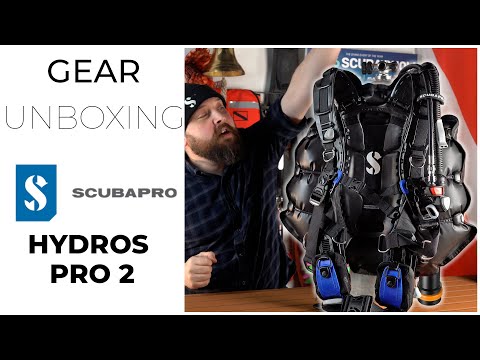 Unboxing the NEW Scubapro Hydros Pro 2 BCD – First Impressions & Full Tour
