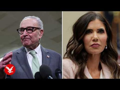 Booker and Schumer react to departure of 'corrupt' Noem from DHS