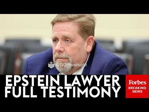JUST IN: Jeffrey Epstein Lawyer Darren Indyke Testifies To The House Oversight Committee Probe