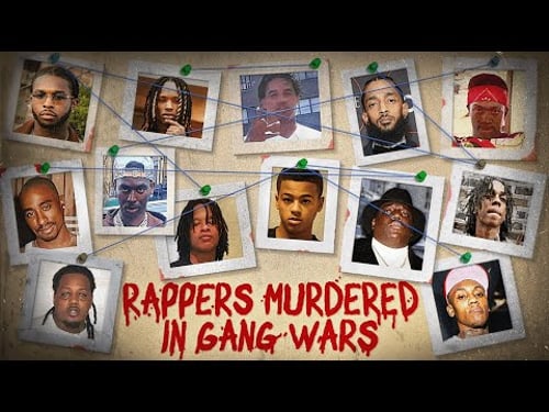 ALL RAPPERS MURDERED in GANG WARS | Sad story of hip-hop | Documentary