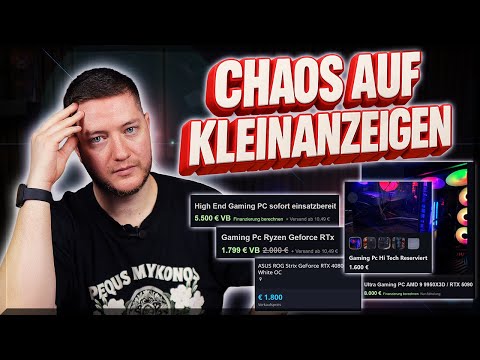 WAS LETZTE PREIS?! 2500€ AUFPREIS, 4080 für 1800€! Völlig ÜBERTEUERTE GAMING PCs von KLEINANZEIGEN!
