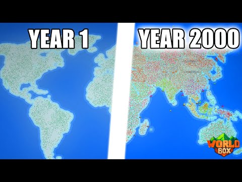 I Made Humans Colonize Frozen Earth For THOUSANDS Of Years - Worldbox