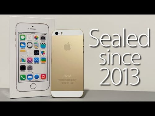 Unboxing a BRAND NEW iPhone 5s 12 Years Later!