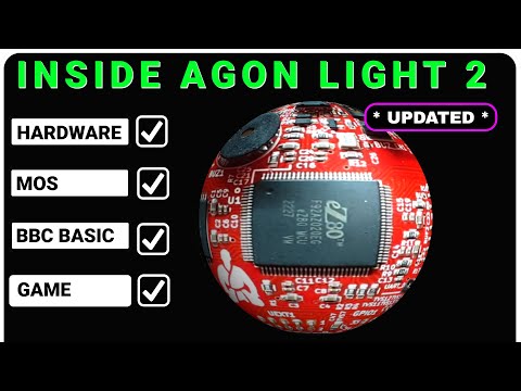 Inside The ' Agon Light 2 ' Fast Single board 8 bit computer.