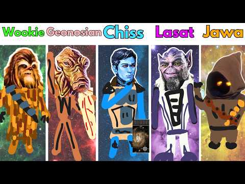 Every Alien in Star Wars EXPLAINED in Detail