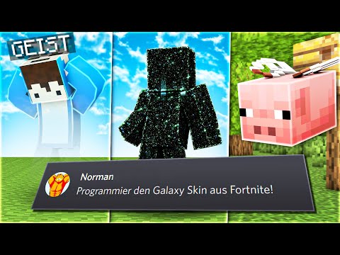 Ich code eure 𝗲𝘅𝘁𝗿𝗲𝗺 DUMMEN Minecraft Ideen...