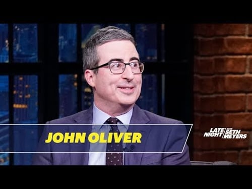 John Oliver Fought the Urge to Panic About Coronavirus Appearing in New York City