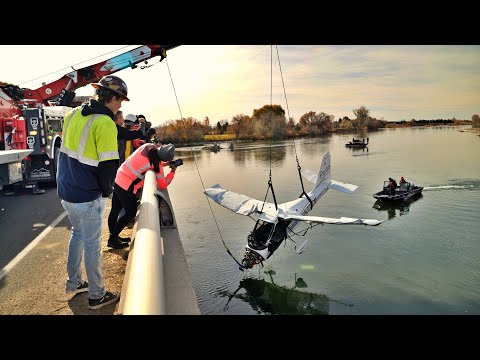 Student Pilot Hits a Bridge at Night and Survived.