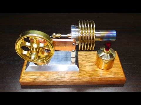 Stirling engine - assembly start