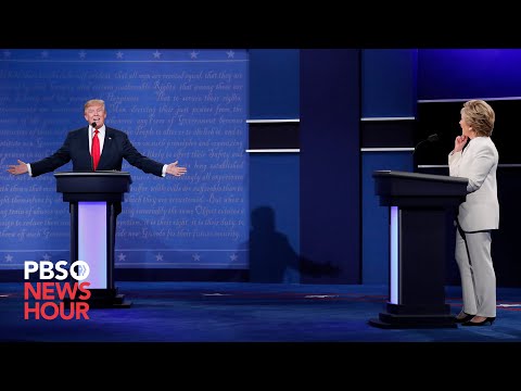 Clinton vs. Trump: The third 2016 presidential debate
