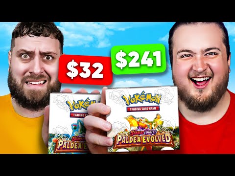 Most Expensive Booster Box Wins - Paldea Evolved