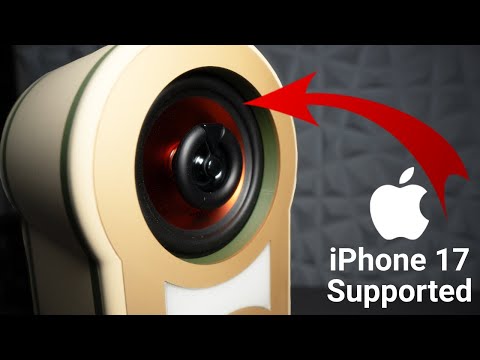 This 3D Printed Speaker is Amazing and Cost Less Than $100 to Build.