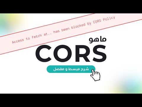 ما هو ال CORS و كيف يعمل؟ What is CORS - CSRF Attacks - SOP - Preflight Request