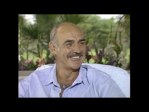 Barbara Walters' interview with Sean Connery on 'slapping women' comment (1987)
