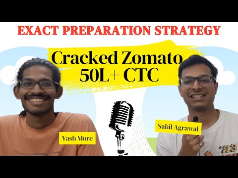 Grabbed a package of 50L+ in Zomato🤑| Talked about Game dev & Research Internships | CP vs Leetcode😕