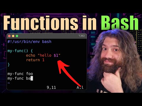 Crash-Course! Functions in Bash quickly explained and demystified!