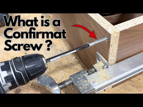 What is a Confirmat Screw - When & Why to use them