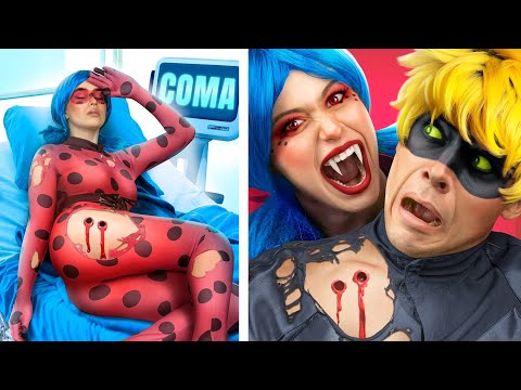 Ladybug wacht aus dem Koma auf und wird zum Vampir