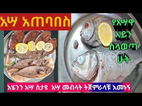 አሣ ጥብስና በኦተን አሰራር ስማክ)fhis fray