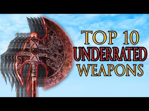Top 10 UNDERRATED Weapons in Elden Ring