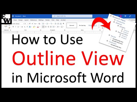 How to Use Outline View in Microsoft Word (PC & Mac)
