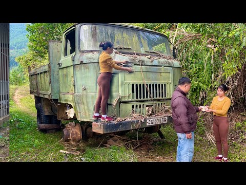 The girl's challenge in restoring IFA's giant dump truck (full video)