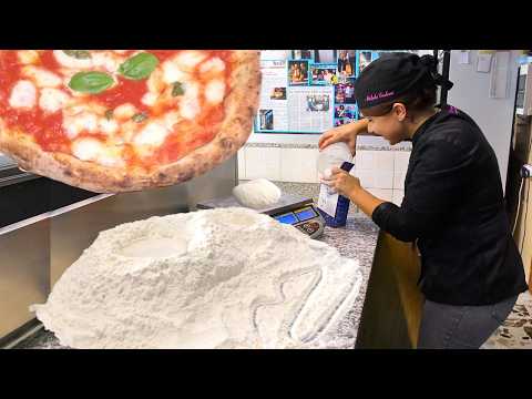 Impasto Pizza “Vesuvio” fatto a Mano e sul Banco! 60% di Idratazione della Maestra Michela